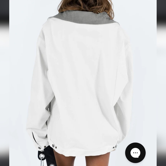 Princess Polly Springer Jacket - Bone - Picture 5 of 7